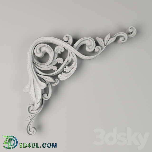 Decorative plaster - ornament