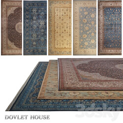 OM Carpets DOVLET HOUSE 5 pieces part 456  