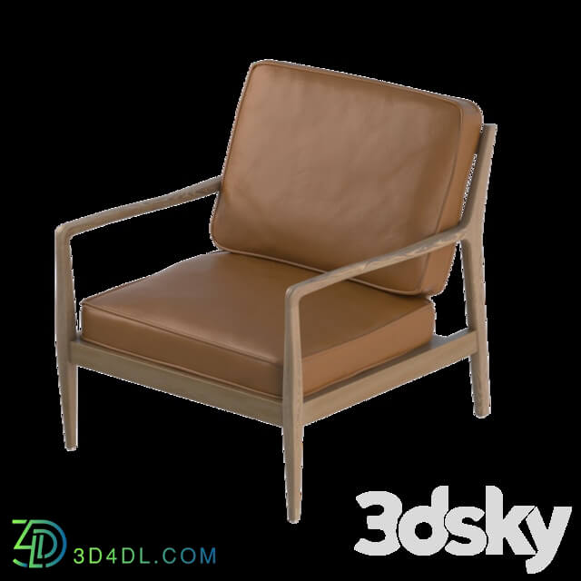 Arm chair - Dilma_Leather_armrmchair