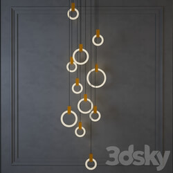 Ceiling light - Halo Light Round Mixed 