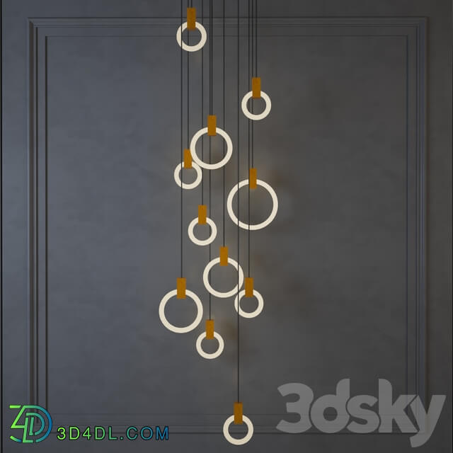 Ceiling light - Halo Light Round Mixed