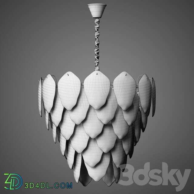 Ceiling light - L1155 Chandelier Modern Glass A