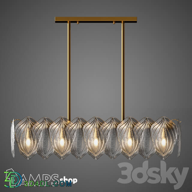 Ceiling light - L1155 Chandelier Modern Glass B