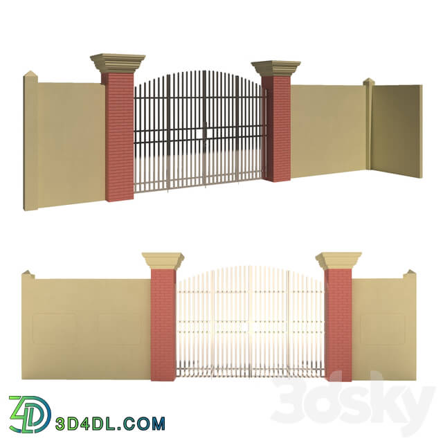 Other architectural elements - gate