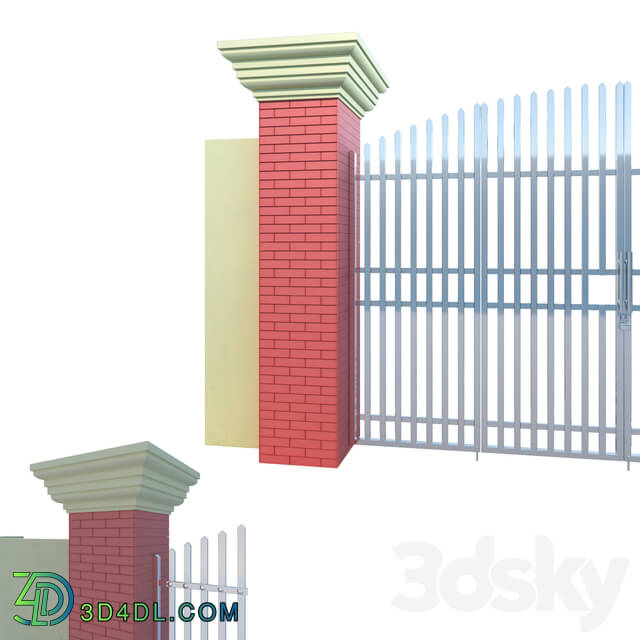 Other architectural elements - gate