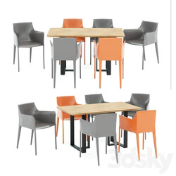 Table _ Chair - 4union Dining set 