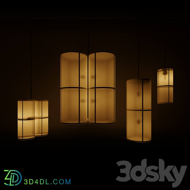 Ceiling light - Hashira pendant