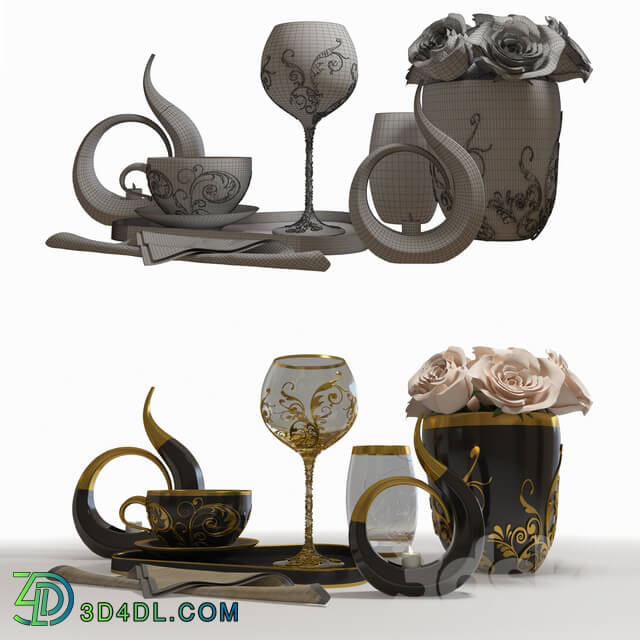 Decorative set - Tableware set