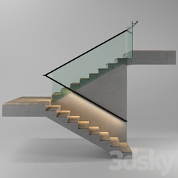 Staircase - Concrete minimalism 