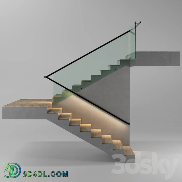 Staircase - Concrete minimalism