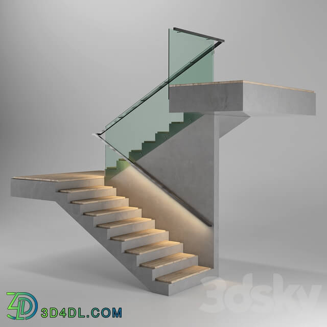 Staircase - Concrete minimalism