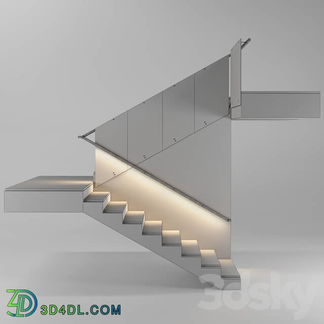 Staircase - Concrete minimalism