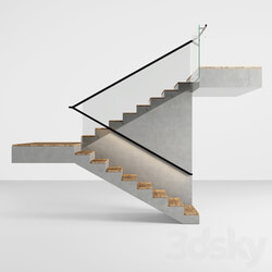 Staircase - Concrete minimalism 