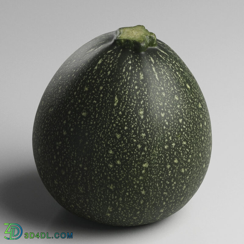 3DCollective Vol01 004 Zucchini 04