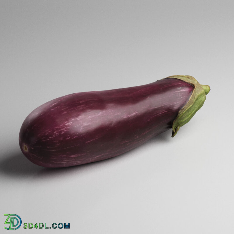3DCollective Vol01 053 Eggplant 01