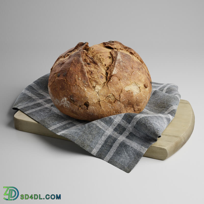3DCollective Vol01 Set13 Bread 02