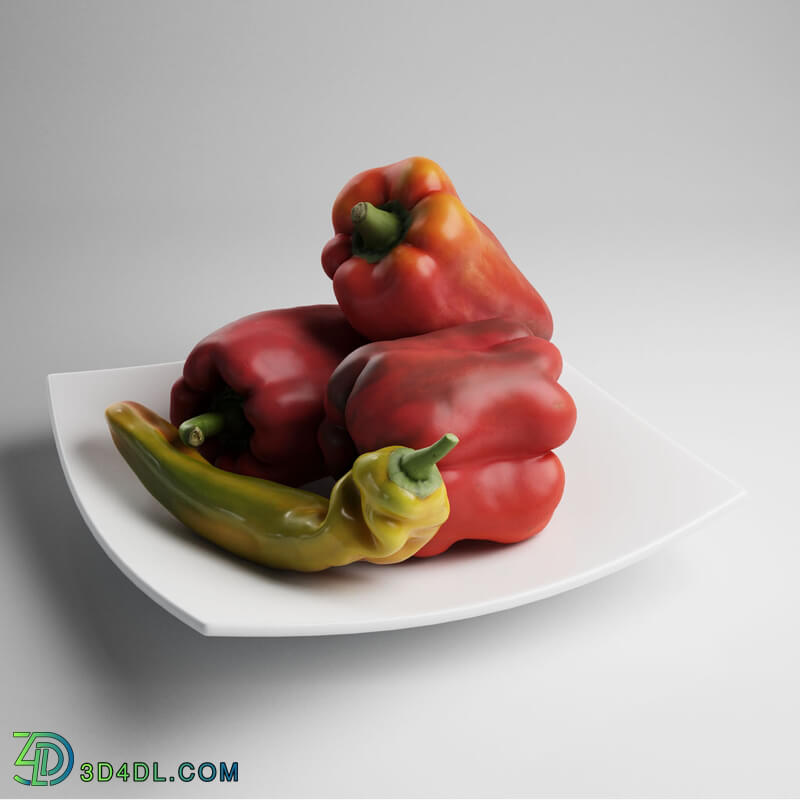 3DCollective Vol01 Set24 Peppers