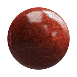 CGaxis Textures Parquets Volume 20 red baroque (20 06) 