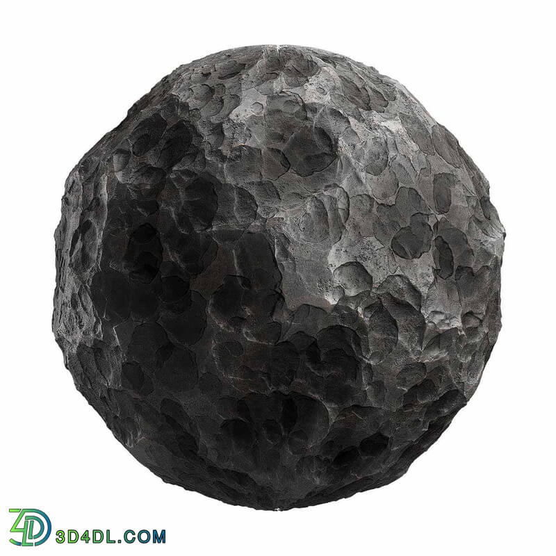 CGaxis Textures Rocks Volume 19 black volcanic rock (19 45)