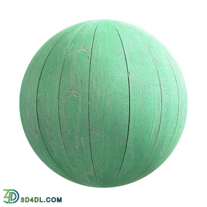 CGaxis Textures Wood Volume 18 green painted wooden planks pbr (18 59)