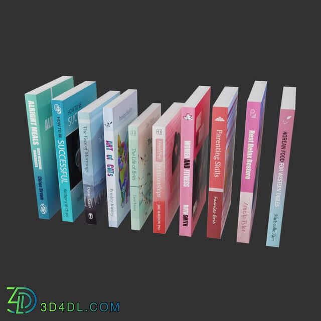 Poliigon Books Col Standard _ 01