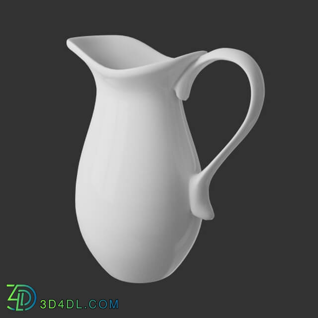 Poliigon Pitcher White _ 001