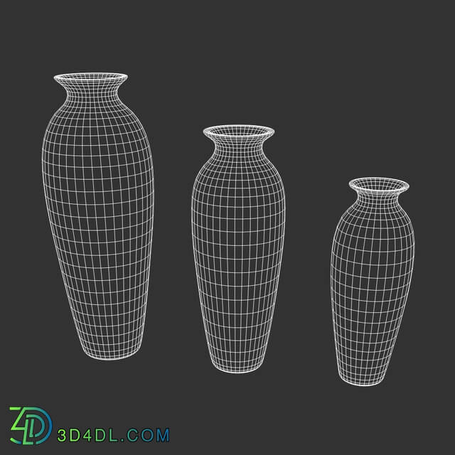Poliigon Vases Col Simple _ 01