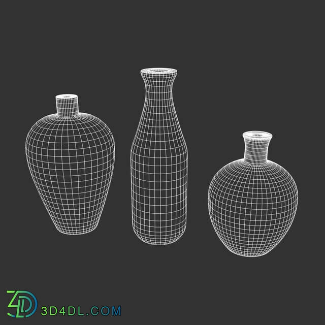 Poliigon Vases Col Wooden _ 01