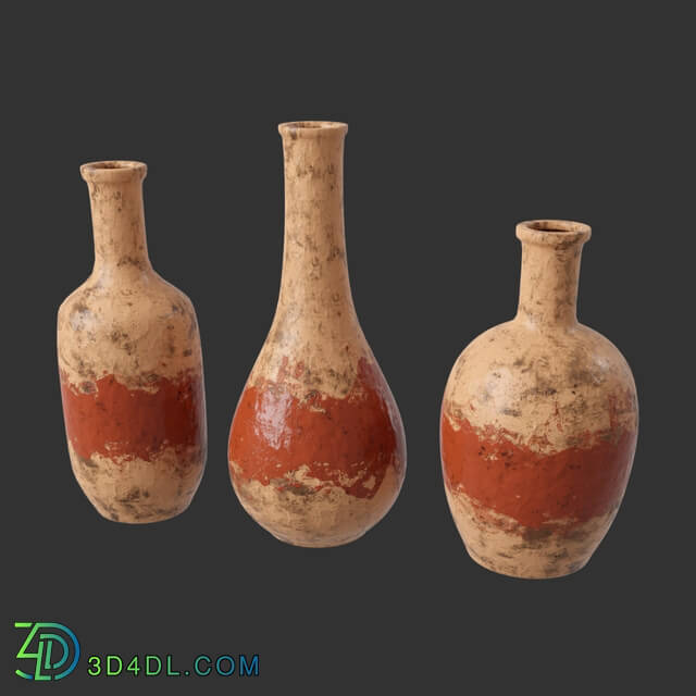 Poliigon Vases Col Rustic _ 02