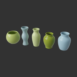 Poliigon Vases Col Simple _ 02 
