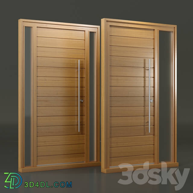 Doors - Iroko wood doors