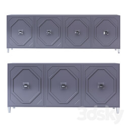 Sideboard _ Chest of drawer - Curbstones Deco Gray 