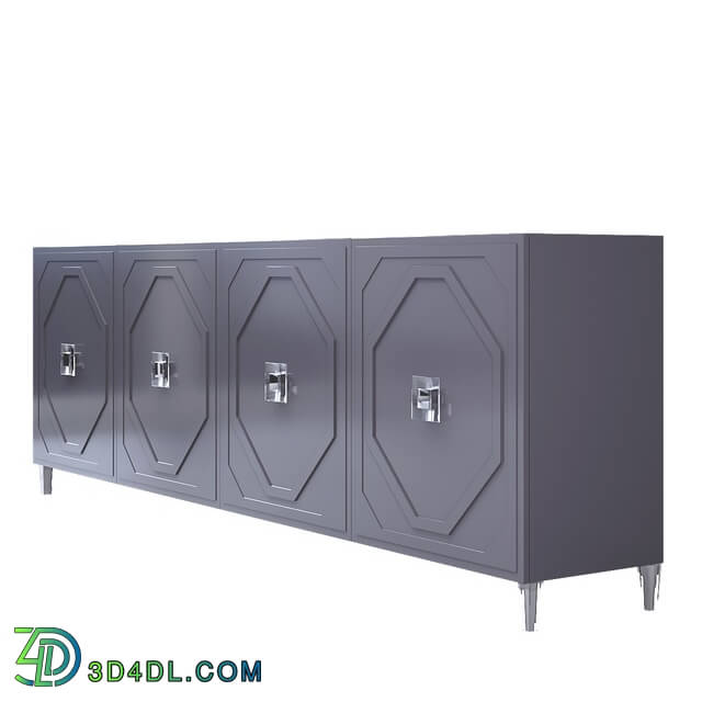 Sideboard _ Chest of drawer - Curbstones Deco Gray