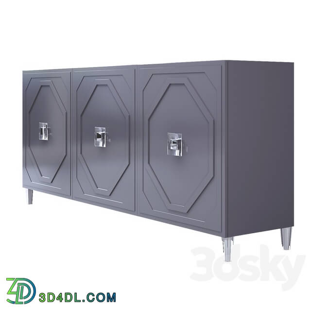 Sideboard _ Chest of drawer - Curbstones Deco Gray