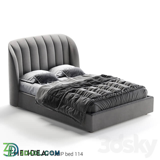 Bed - Tulip 114 bed with a lifting mechanism on a mattress size 1400 _ 2000