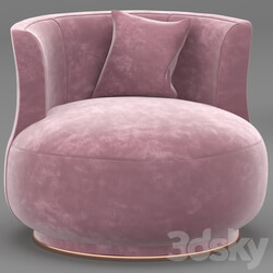 Arm chair - pink sofa 01 