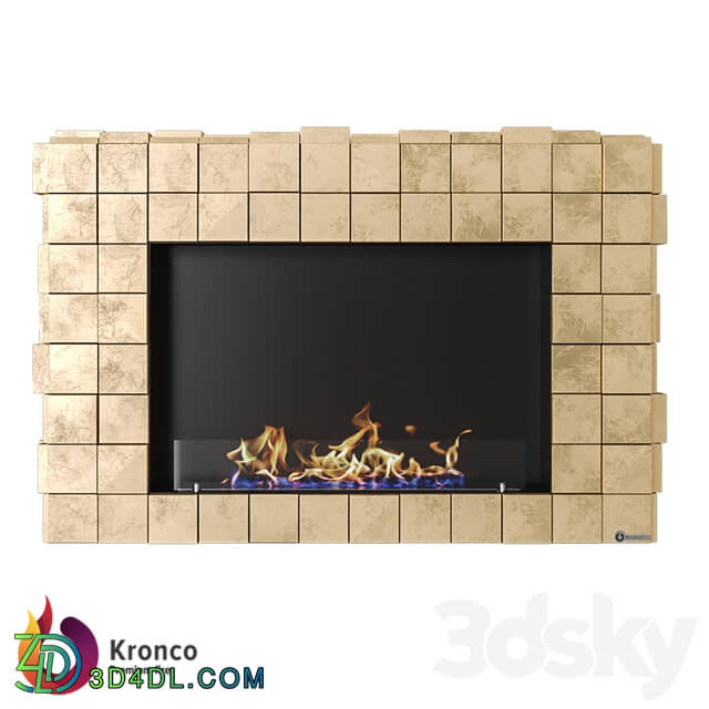 Fireplace - OM - Outdoor biofireplace Kronco Tetris