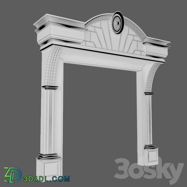 Other architectural elements - classice entrance