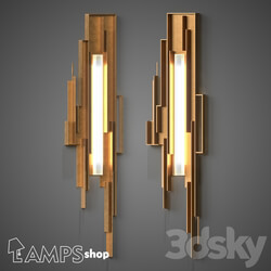 Wall light - B4088 Sconce Rectangles 