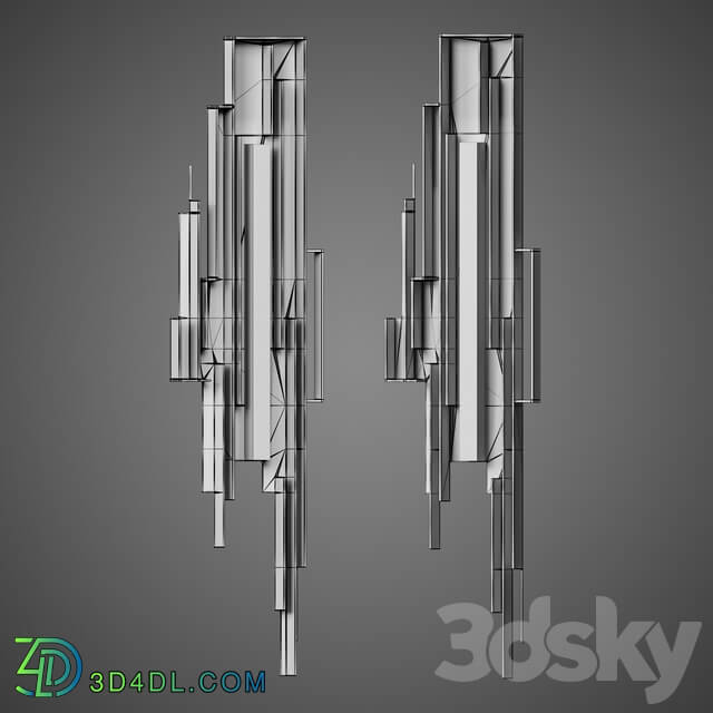 Wall light - B4088 Sconce Rectangles