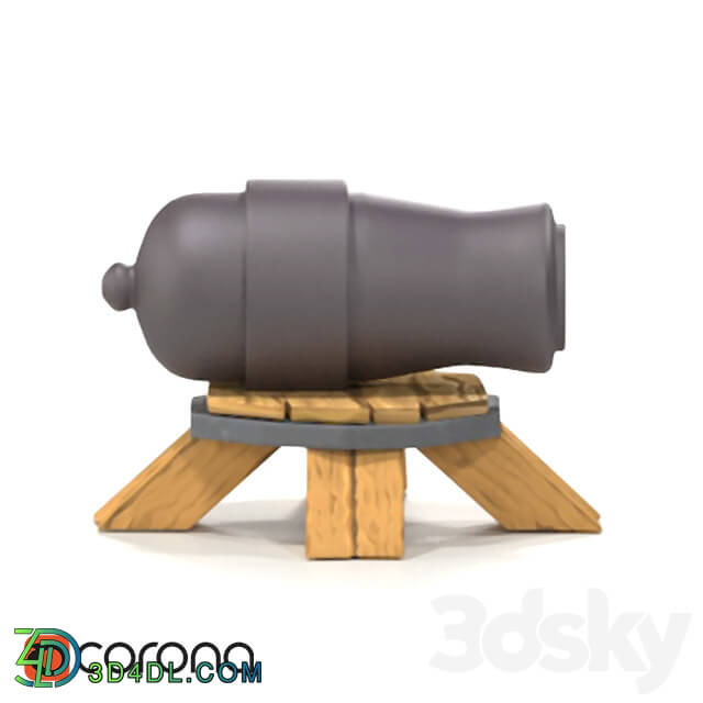 Weapon - Clash of Clans Cannon Level 01