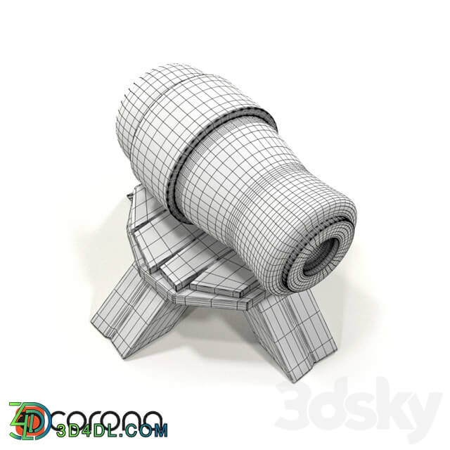 Weapon - Clash of Clans Cannon Level 01