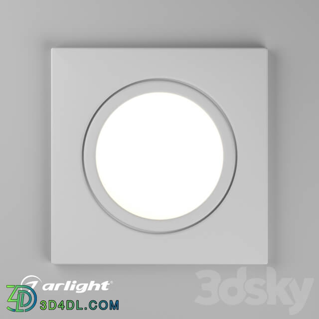 Spot light - Light LTM-S60x60WH-Frost 3W