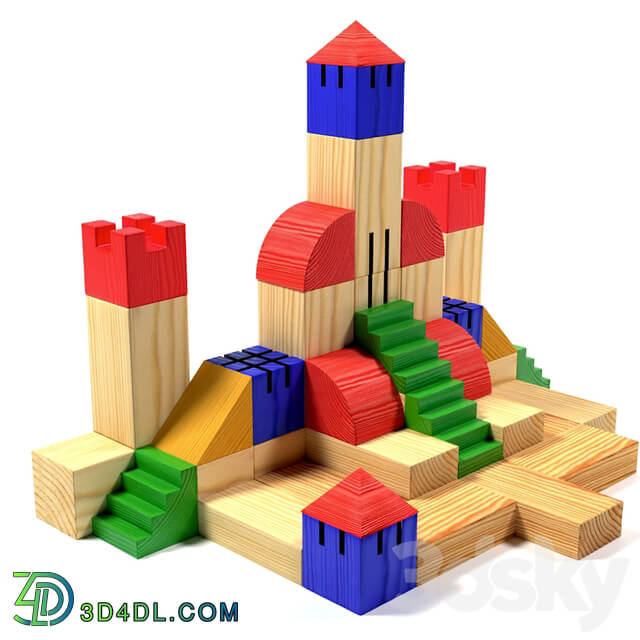 Toy - Set of baby blocks