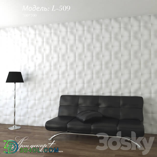 3D panel - Plaster model from Artdekor L-509