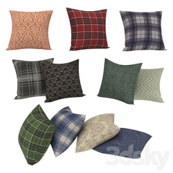 Pillows - Decorative Pillows set 01 