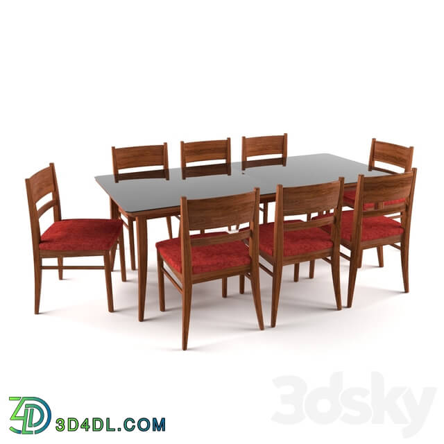 Table _ Chair - Wooden chair-HQ