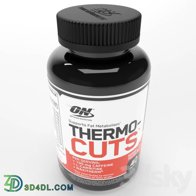 Sports - Thermo Cuts Supplement Bottle