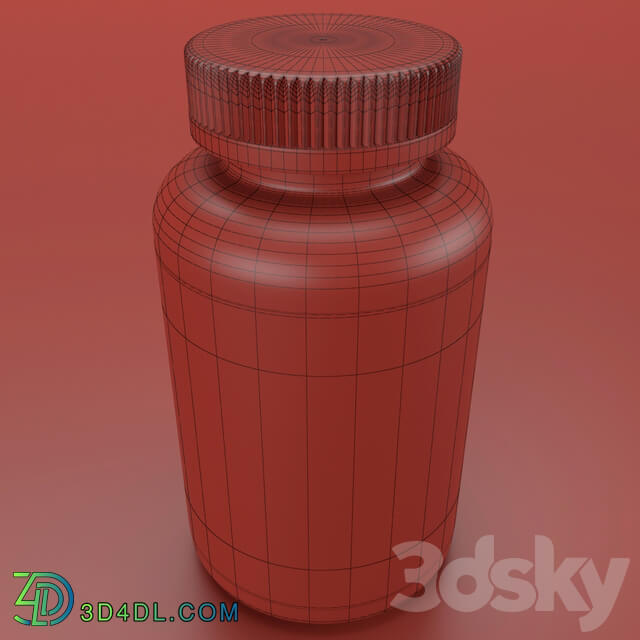 Sports - Thermo Cuts Supplement Bottle