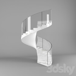 Staircase - Marble staircase 